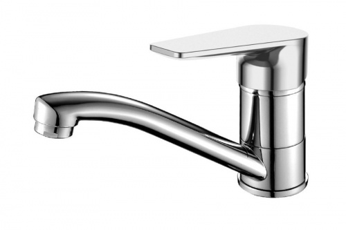 Смеситель DEVIDA серия VIVA для кухни, с коротким изливом, фото