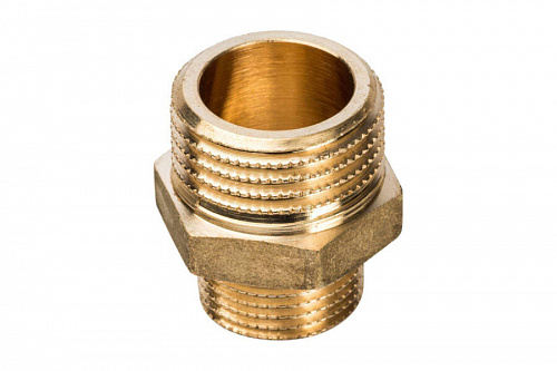 Ниппель переходной Stout 1/2х3/8 НН SFT-0003-001238, фото фото 2