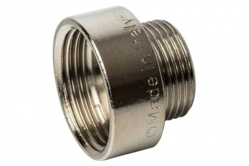 STOUT Переходник В/Н 1"х3/4" никелированный SFT-0008-000134, фото