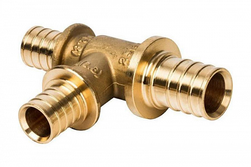 STOUT Тройник редукционный 25x20x20 аксиальный SFA-0014-252020, фото фото 2