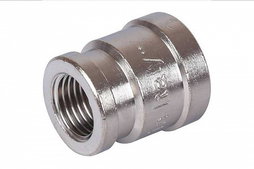 STOUT Муфта переходная В/В 3/8"х1/4" никелированная SFT-0006-003814, фото фото 3