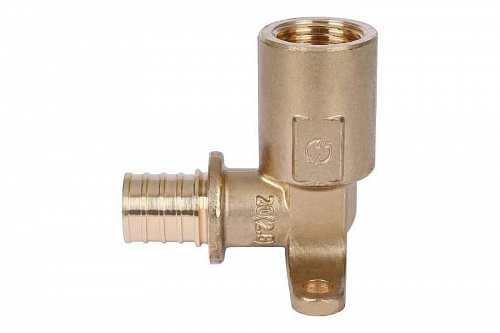 STOUT Угольник с креплением длинный ВР 20х1/2" аксиальный SFA-0032-002012, фото фото 3