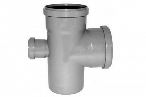 Крест канализационный 110х110х50 87гр., фото фото 2