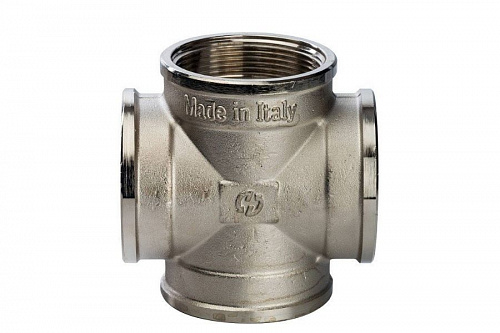 STOUT Крестовина В/В/В/В 2" никелированная SFT-0031-000002, фото фото 2