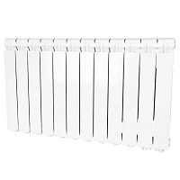 радиатор алюминиевый stout bravo 500 12 секций нижнее правое подключение