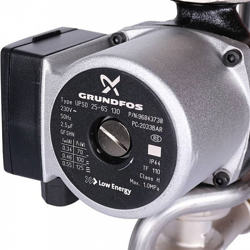 Насосно-смесительный узел Stout с термостатическим клапаном 30-60°C с насосом UPSO 25-65 130мм, фото фото 6