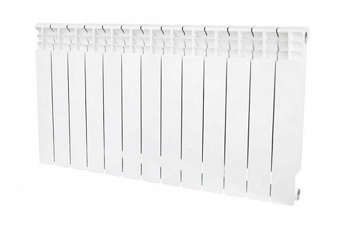 Радиатор биметаллический Stout Space 500 13 секции боковое подключение, фото фото 2