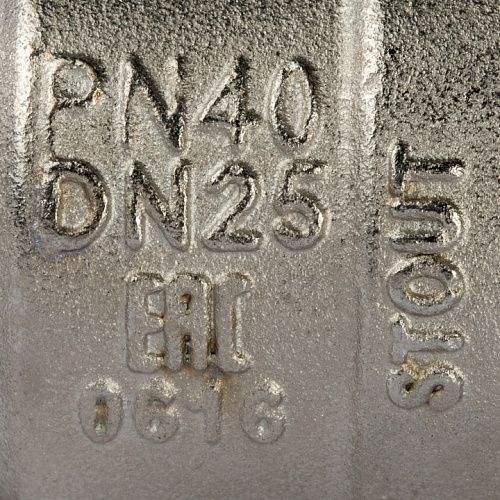 Кран шаровый полн. прох. 1" В/Н ручка, STOUT, фото фото 6