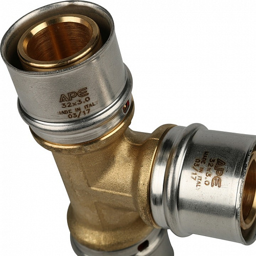 Пресс тройник равнопроходный Stout 32х32х32 для м/п труб SFP-0006-323232, фото фото 6