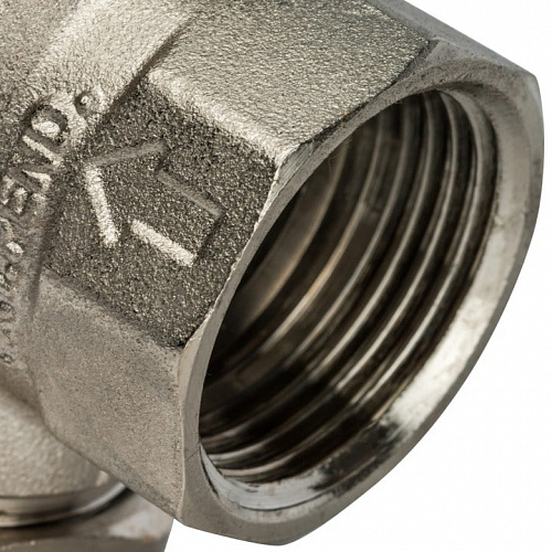 Кран шаровый с фильтром 1" ручка-рычаг, фото фото 5