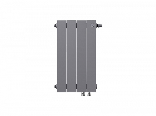 Радиатор биметаллический Royal Thermo Pianoforte 500 VDR Silver Satin 4 секции, фото фото 4