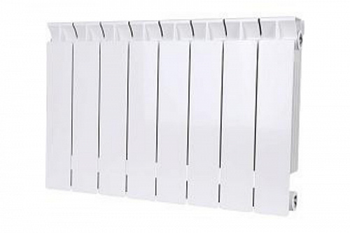 Радиатор биметаллический Stout Style 350 8 секций боковое подключение, фото фото 2