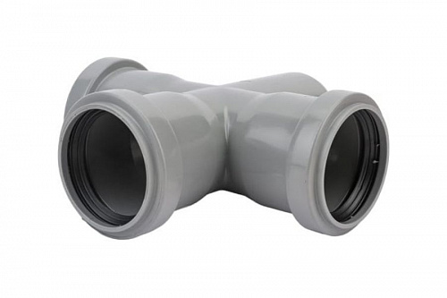 Крест канализационный 50х50х50 87гр., фото фото 3