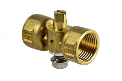 Кран для манометра 11б18бк без ручки (М20хG 1/2), фото