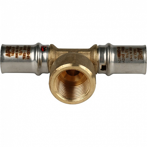 Пресс тройник  Stout ВР 16х1/2х16 для м/п труб SFP-0007-001216, фото фото 2