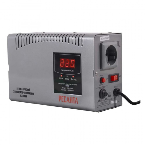 Стабилизатор напряжения АСН-500 Н Ресанта 63/6/63, фото