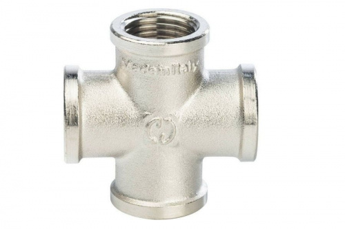 STOUT Крестовина В/В/В/В 1/2" никелированная SFT-0031-000012, фото