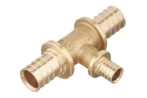 STOUT Тройник редукционный 25x16x25 аксиальный SFA-0014-251625, фото