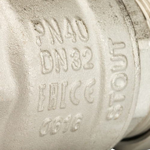 Кран шаровый полн. прох. c америк. STOUT 1 1/4" бабочка, фото фото 6