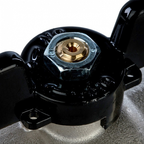 Кран шаровый полн. прох. 1 1/4" В/В бабочка, STOUT, фото фото 5