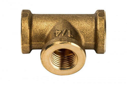 Тройник Stout 1/4 ВВВ SFT-0019-000014, фото фото 2