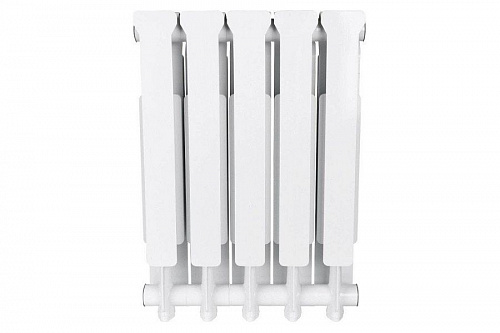 Радиатор алюминиевый Stout Bravo 500 5 секций боковое подключение, фото фото 4