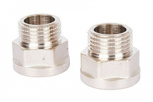 STOUT Переходник (под ключ) В/Н 1/2"х1/2" никелированный SFT-0073-001212, фото фото 3