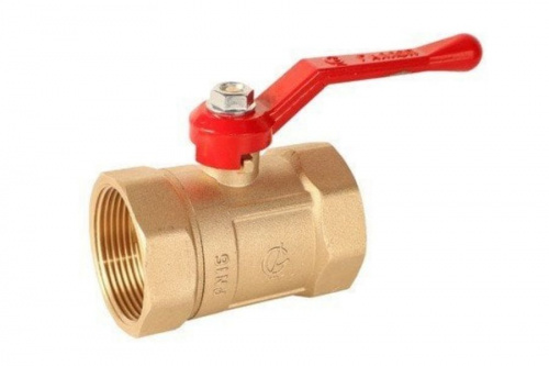 Кран шаровый 11б27п1 ПРАКТИК DN-40 В/В рычаг PN16 120 ГАЛЛОП, фото