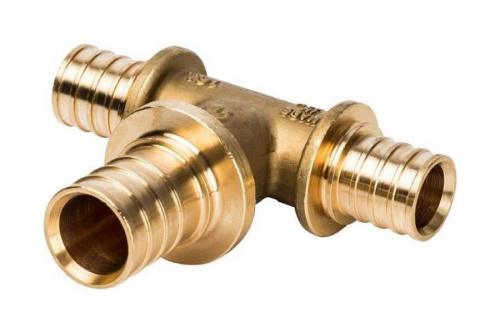 STOUT Тройник редукционный 20x16x20 аксиальный SFA-0014-201620, фото