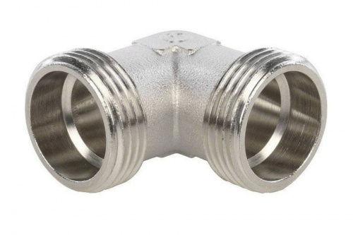 STOUT Угольник Н/Н 1" никелированный SFT-0010-000001 STOUT Угольник Н/Н 1" никелированный SFT-0010-000001, фото