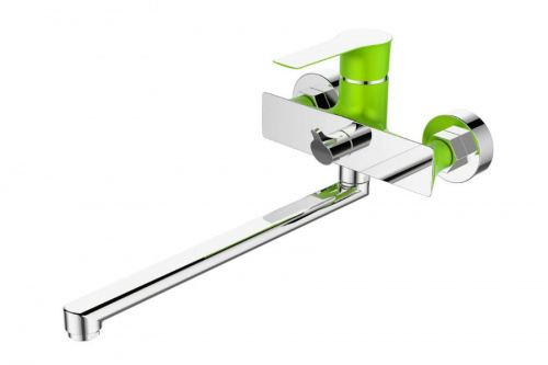 Смеситель DEVIDA ZUTTO-GRASS для ванны, с поворотным изливом и дивертором, фото