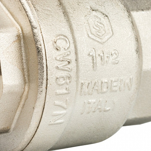 Кран шаровый полн. прох. 1 1/2" В/Н ручка, STOUT, фото фото 9