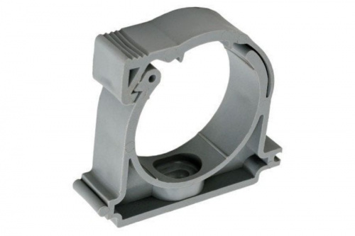 Хомут канализационный серый 50, фото