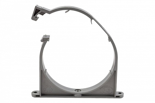 Хомут канализационный серый 110, фото фото 3