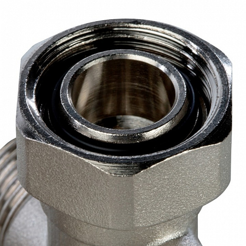 Узел нижнего подключения радиатора Stout для 1-трубной системы угловой 3/4, фото фото 6