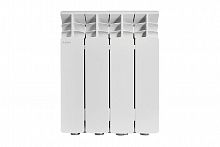 радиатор алюминиевый stout gamma al 350 4 секций боковое подключение