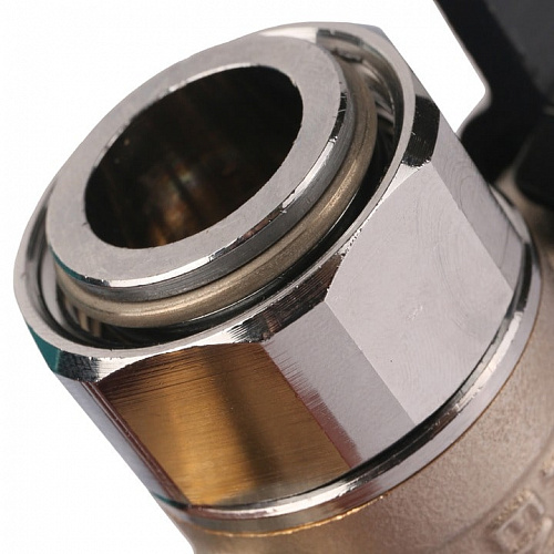 Кран шаровый Stout 3/4x3/4 угловой НР/накидная гайка ручка-бабочка, фото фото 4