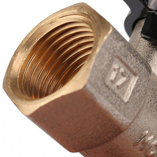 Кран шаровый с накидной гайкой 1/2" В/В бабочка, STOUT, фото фото 6