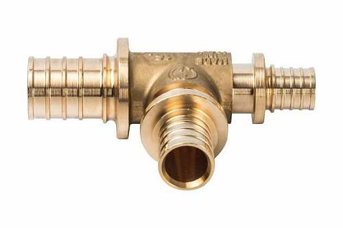 STOUT Тройник редукционный 25x20x16 аксиальный SFA-0014-252016, фото фото 2