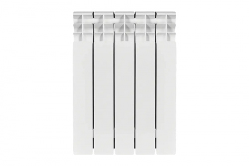 Радиатор биметаллический Stout TITAN 500 5 секций боковое подключение, фото