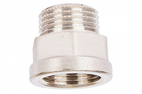 STOUT Переходник (под ключ) В/Н 1/2"х1/2" никелированный SFT-0073-001212, фото фото 2