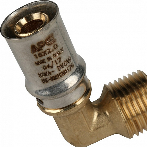 Пресс угольник Stout НР 1/2х16 для м/п труб SFP-0011-001216, фото фото 7