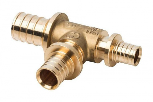 STOUT Тройник редукционный 25x20x16 аксиальный SFA-0014-252016, фото