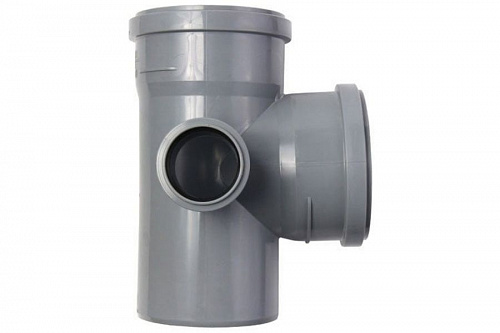 Крест канализационный 2-плоскостный 110х110х50 87гр. левый , фото фото 2