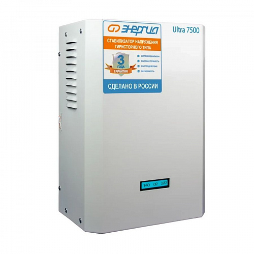 Трехфазный симисторный стабилизатор Энергия Ultra 7500, фото фото 3