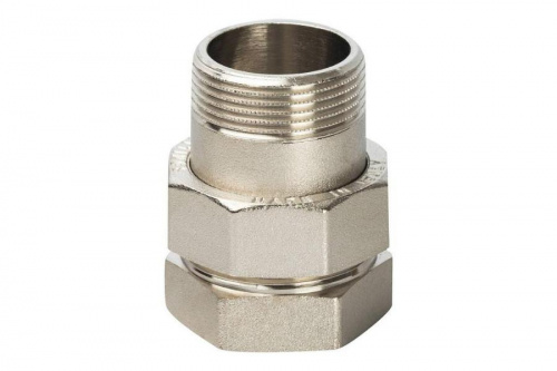 STOUT Американка прямая В/Н 1 1/2" (кольцо), никелированная SFT-0041-000112, фото