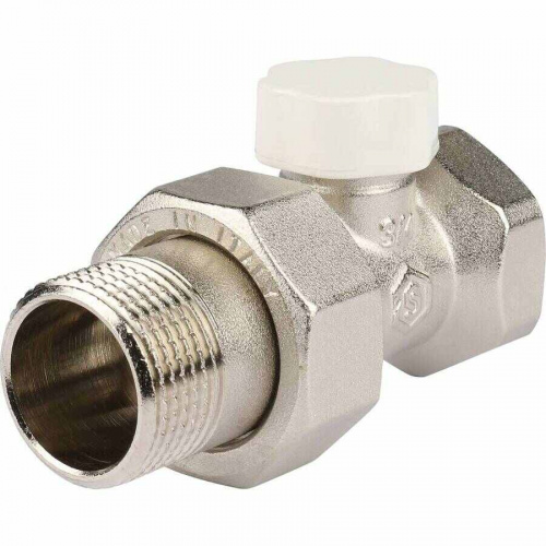 Клапан запорно-балансировочный STOUT прямой 3/4" SVL-1176-000020, фото