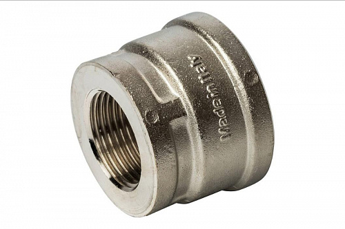 STOUT Муфта переходная В/В 1 1/2"х1" никелированная SFT-0006-001121, фото фото 3