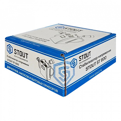 Стабилизатор сетевого напряжения STOUT ST 600, фото фото 4