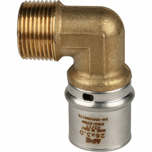 Пресс угольник Stout НР 3/4х26 для м/п труб SFP-0011-003426, фото фото 4